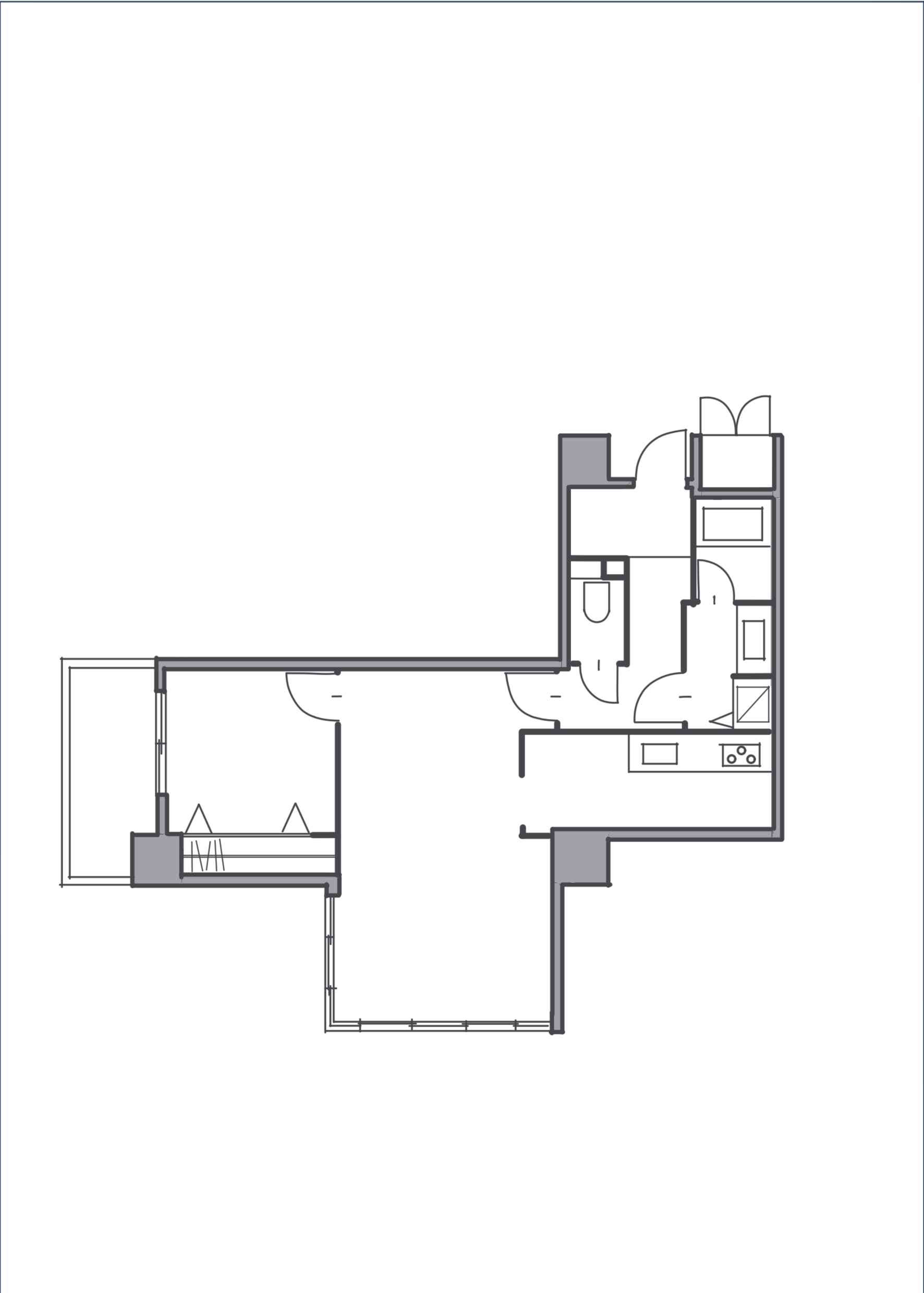 私たちの家 間取り図 Before