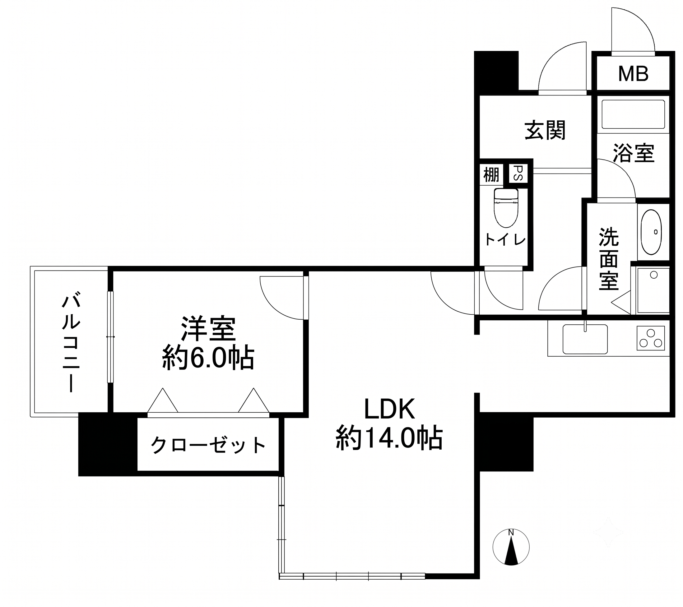 私たちの家 間取り図 Before